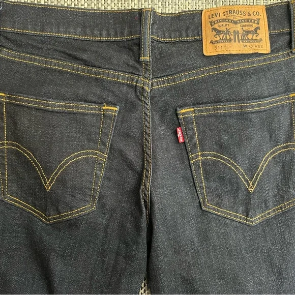 New Men's "Levi Strauss & Co" 511 Blue Jeans, Note: New Without Tags
